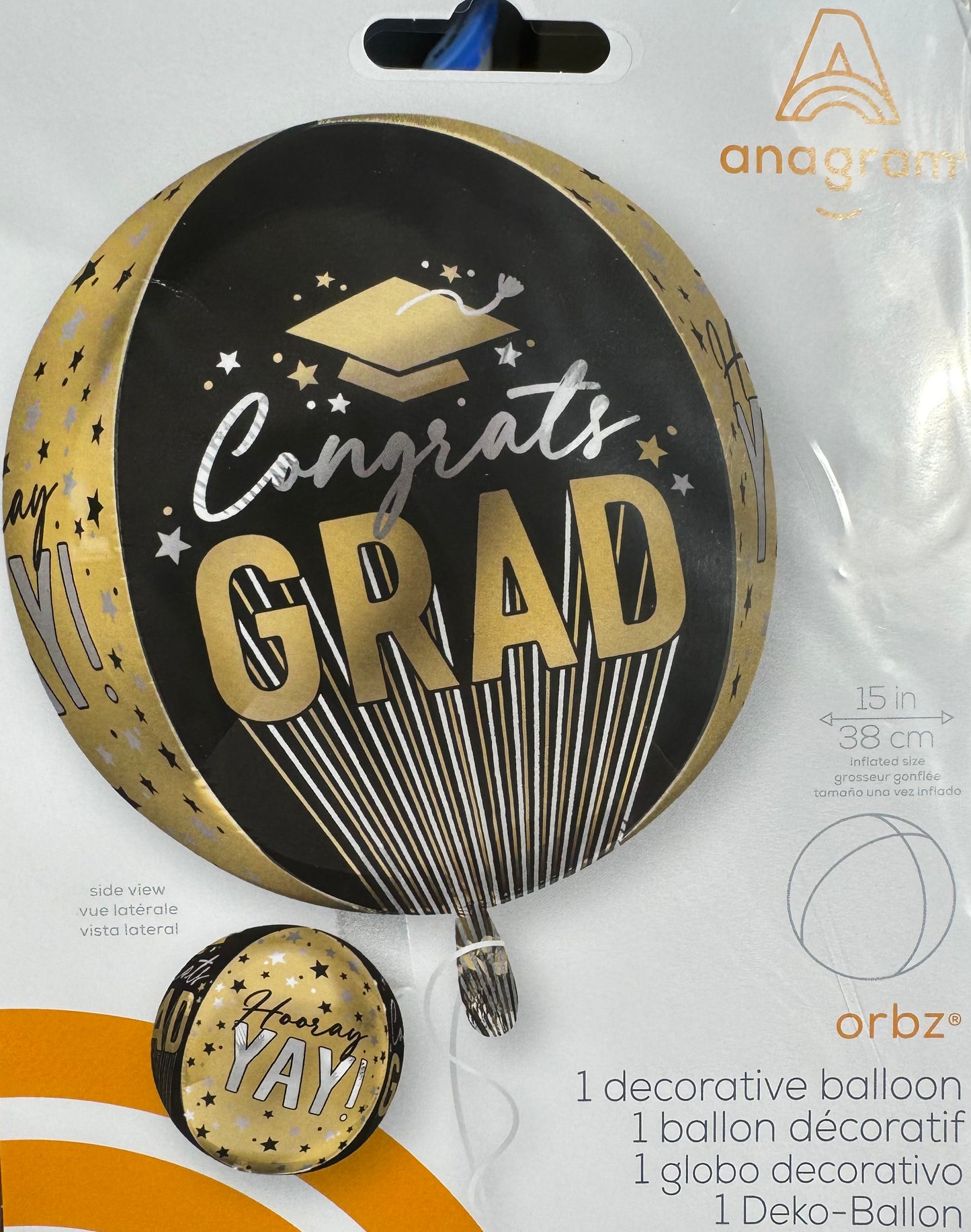 Orbz Congrats Grad Mylar Balloon