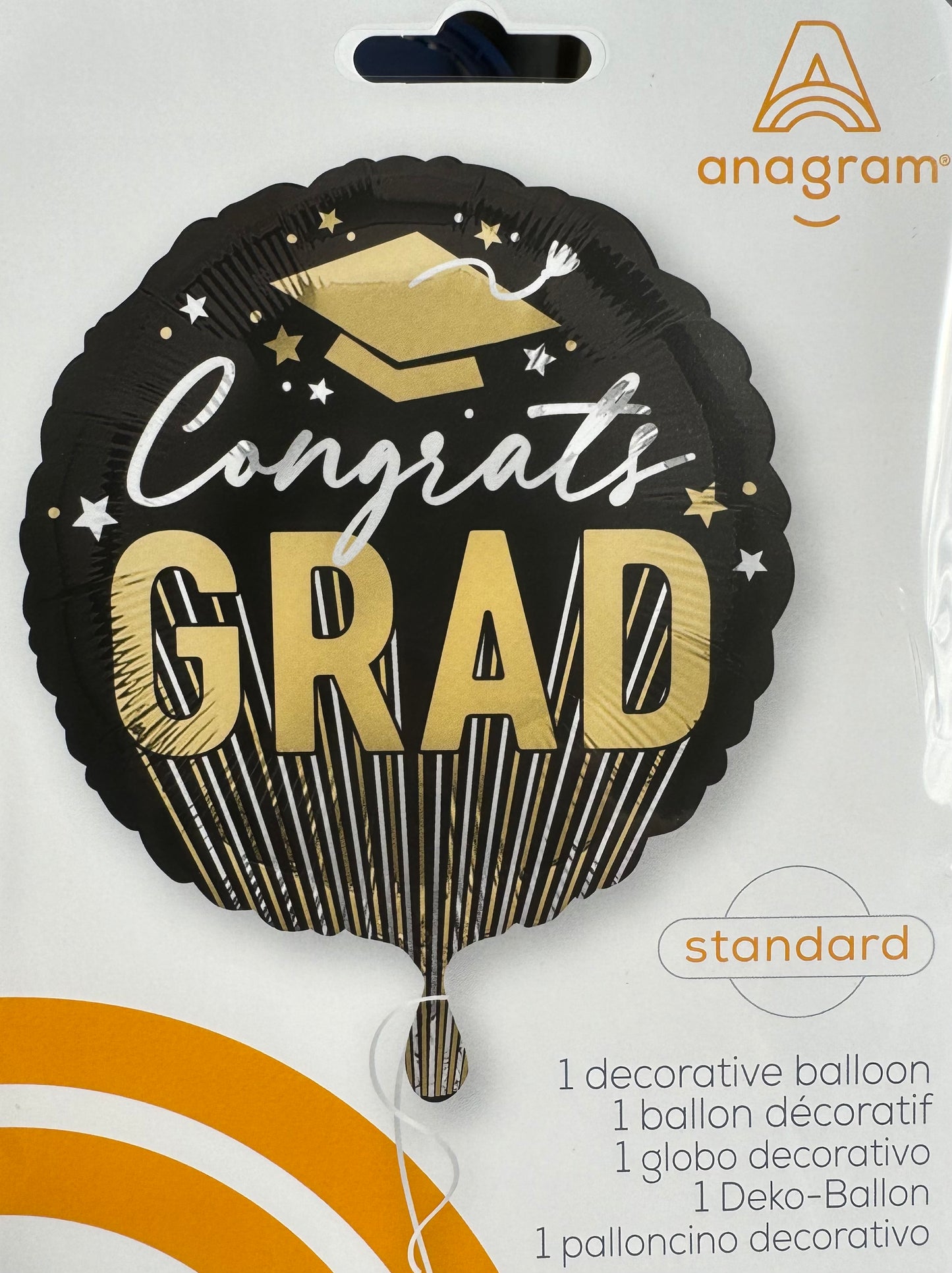 Standard Congrats Grad Mylar Balloon