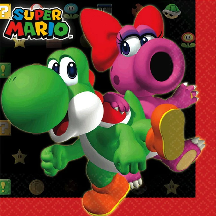 Super Mario Napkins