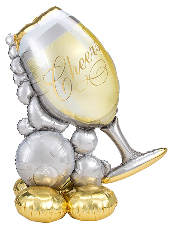 Airloonz Bubbly Wine Glass