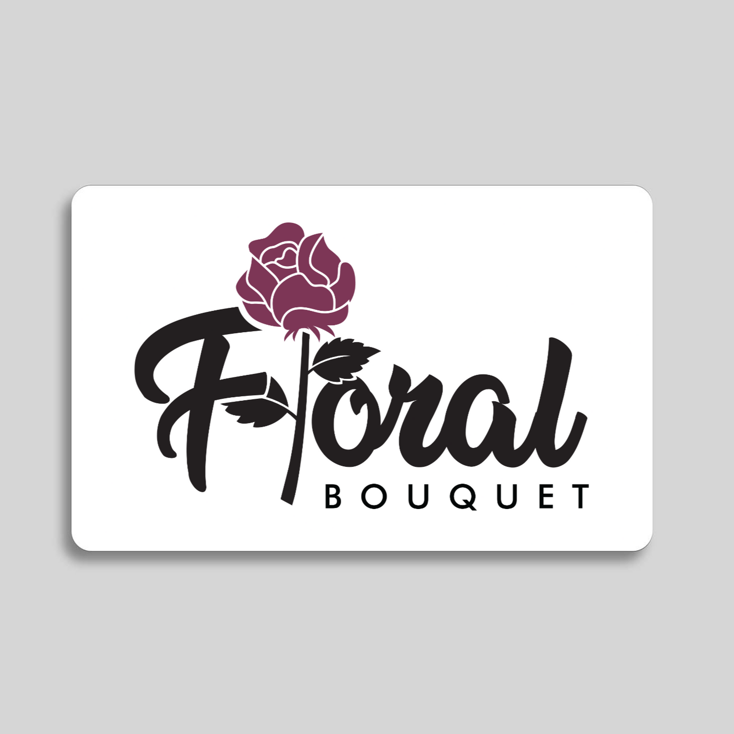 Floral Bouquet Gift Card