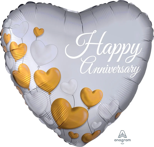 Happy Anniversary Mylar Balloon