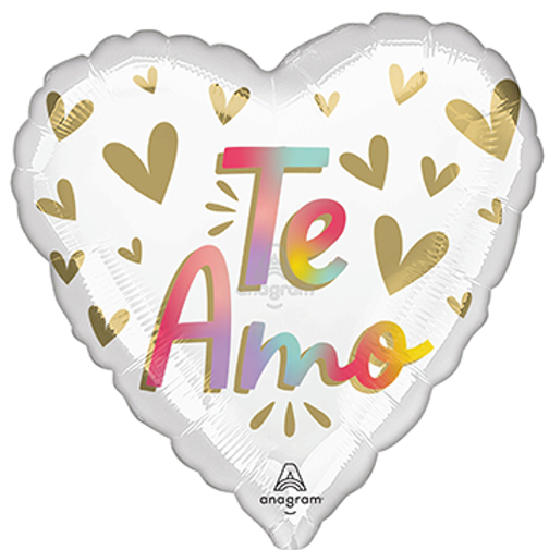 Standard "Te Amo" Mylar Balloon